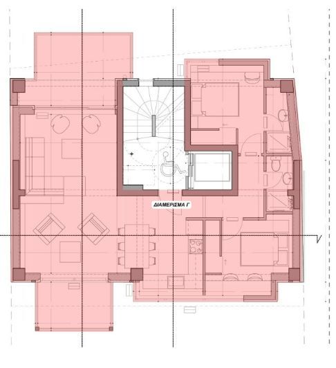 Apartment, 110 m², Nea Krini 2