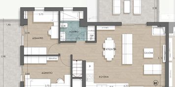 Maisonette, 142 m², Drosia 2
